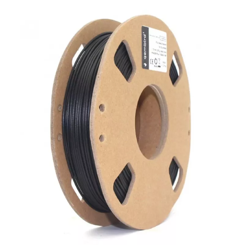 Gembird PLA Filament 1.75 mm Must 200 g