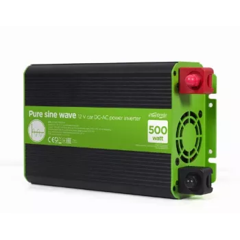Gembird 12V to 230V Pure Sine Wave Power Inverter 500W