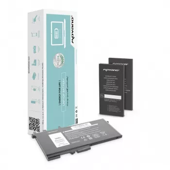 MITSU Aku 3DDDG Dell Latitude 5280 5480 5495 5580 jaoks - 3000 mAh (34 Wh)
