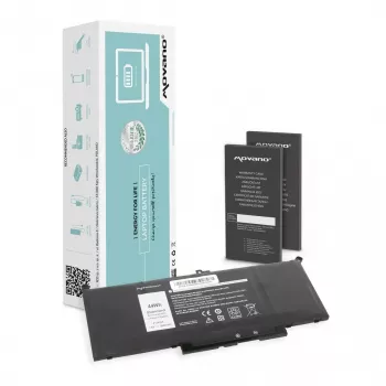 MITSU Aku MYJ96 Dell Latitude 7290 7390 7490 jaoks - 5800 mAh (44 Wh)