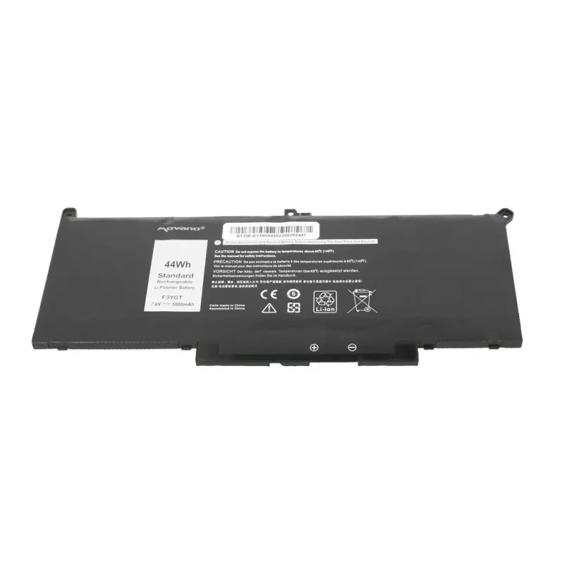 MITSU Aku MYJ96 Dell Latitude 7290 7390 7490 jaoks - 5800 mAh (44 Wh)