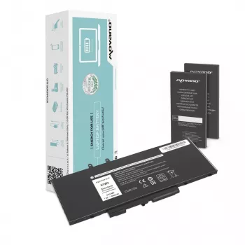 MITSU Battery 4GVMP for Dell Latitude 5400 5500 - 8000 mAh (61 Wh)