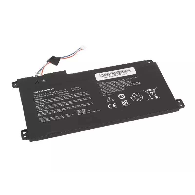 MITSU Aku B31N1912 C31N1912 Asus E410MA L410MA jaoks - 3600 mAh (41 Wh)