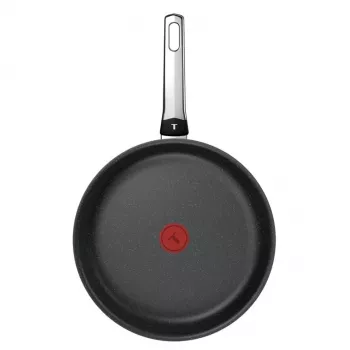 Tefal Excell Fusion 28 cm praepann titaanist mittekleepuva katte ja Thermo-Signaliga