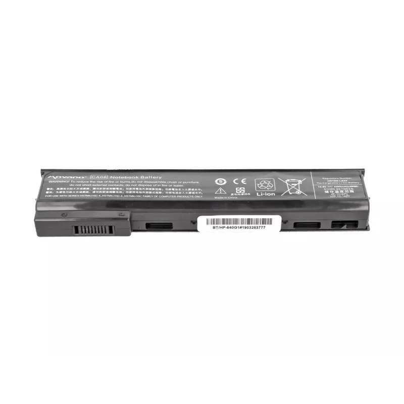 MOVANO Aku CA06XL HP ProBook 640 645 650 655 G0 G1 jaoks - 4400 mAh (48 Wh)