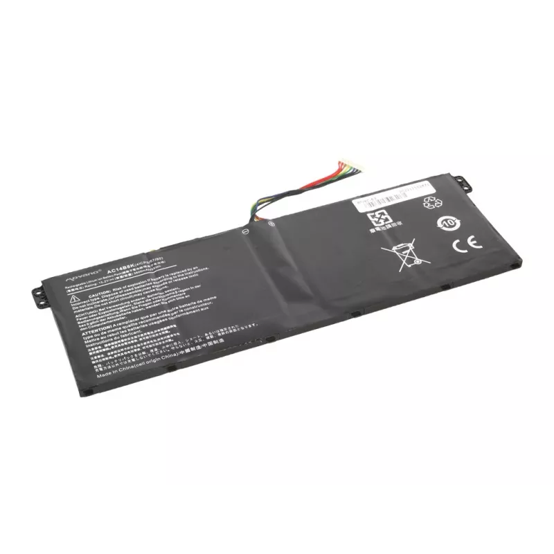 MITSU Aku AC14B3K AC14B7K AC14B8K Acer E3-111 jaoks - 3600 mAh (55 Wh)