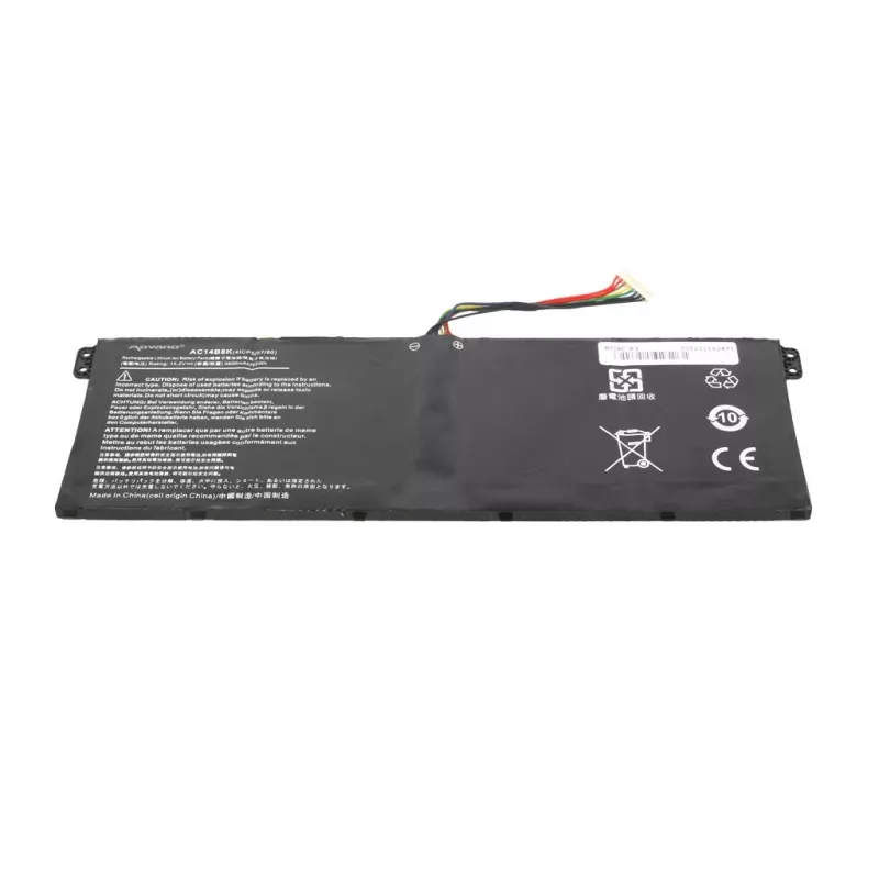 MITSU Aku AC14B3K AC14B7K AC14B8K Acer E3-111 jaoks - 3600 mAh (55 Wh)