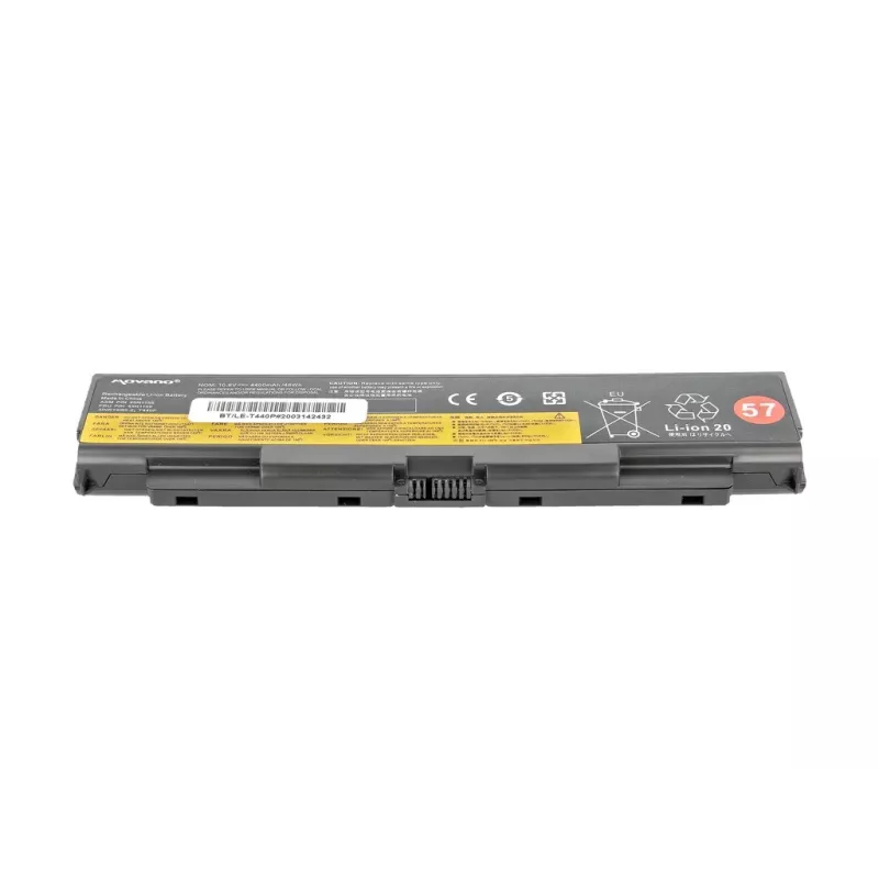MOVANO Aku 45N1153 Lenovo ThinkPad W540 L540 T440P jaoks - 4400 mAh (48 Wh)