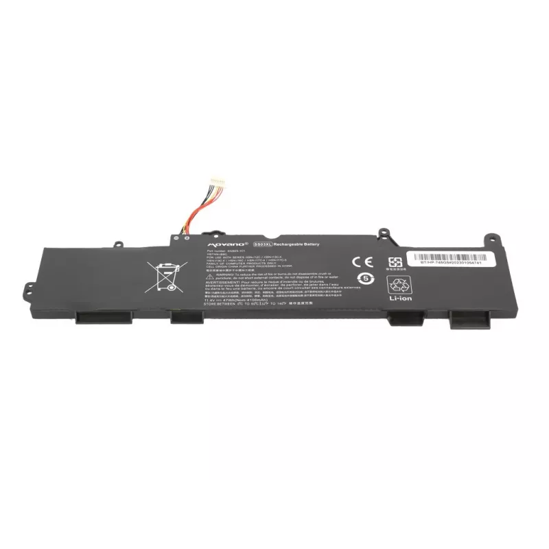 MOVANO Aku SS03XL HP EliteBook 735 745 840 G5 G6 jaoks - 4100 mAh (47 Wh)