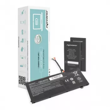 MOVANO Aku AC14A8L AC15B7L Acer VN7 Nitro V15 V17 jaoks - 4600 mAh (52 Wh)