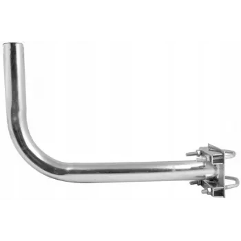 ROBSON rõdupiirde antennikinnitus L500B (50 cm) - galvaniseeritud teras, universaalne 38 mm klamber