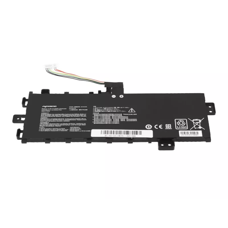 MOVANO Aku B21N1818 C21N1818 Asus VivoBook 17 D712 S712 X712 jaoks - 4240 mAh (32 Wh)