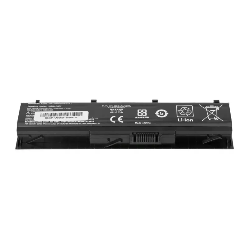 MOVANO Aku PA06 HSTNN-DB7K HP Omen 17-W Pavilion 17-AB jaoks - 4400 mAh (49 Wh)
