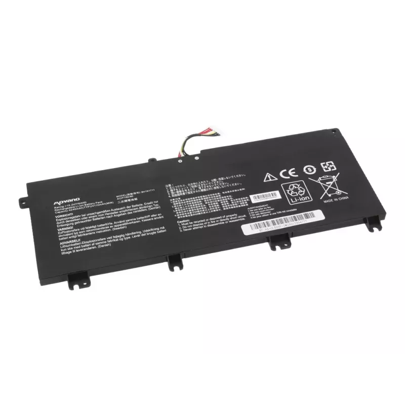 MOVANO Aku B41N1711 Asus ROG Strix GL703VD GL503VM GL503VD FX503VM jaoks - 4240 mAh (64 Wh)