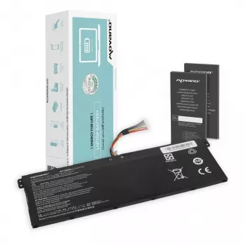 MOVANO Aku AP19B8K Acer Aspire 3 A314-22 A315-56 A315-57 A315-58 A317 jaoks - 3400 mAh (39 Wh)