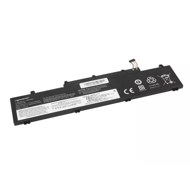 MOVANO Aku L19M3PD5 L19C3PD5 L19D3PD5 Lenovo ThinkPad E14 E15 Gen2 Gen3 Gen4 jaoks - 4650 mAh (54 Wh)