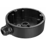 Hikvision DS-1280ZJ-PT6-Y ühenduskarbi kinnitusklamber, must, alumiiniumisulam, ilmastikukindel, sise-/välispaigaldus