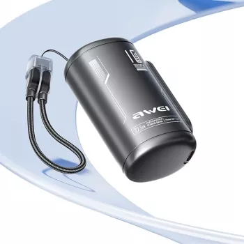 AWEI WP-117 Power Bank 10000mAh 22.5W 3C2xUSB-C Must