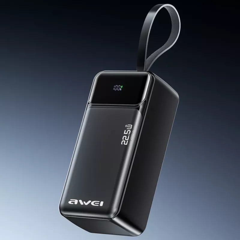 AWEI PA-105 Power Bank 40000mAh 22.5W PD QC 3.0 USB-C Must
