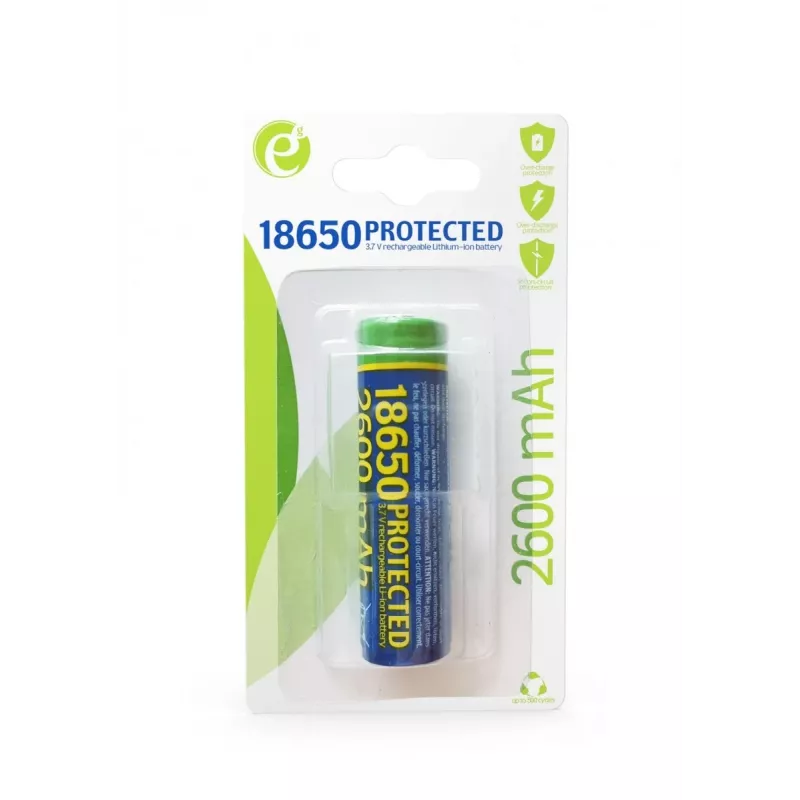 GEMBIRD Aku 3.7V Li-Ion 18650 2600mAh