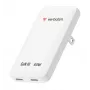 Verbatim Slim GaN laadija 2 porti 65W (EL/UK/USA) Valge