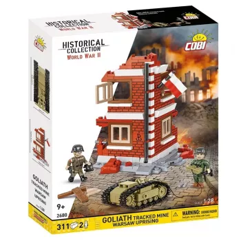 COBI Historical Collection Goliath Roomiväe Miin Varssavi Ülestõus 1:35 Mõõtkavas Mudel Ehituskomplekt - 311 tükki