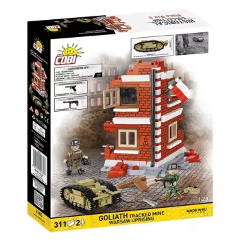 COBI Historical Collection Goliath Roomiväe Miin Varssavi Ülestõus 1:35 Mõõtkavas Mudel Ehituskomplekt - 311 tükki