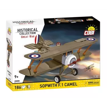 COBI 186 tk HC SUUR SÕDA / 2999 / Sopwith F.1 Camel