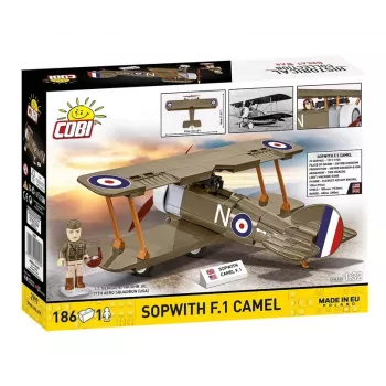 COBI 186 tk HC SUUR SÕDA / 2999 / Sopwith F.1 Camel