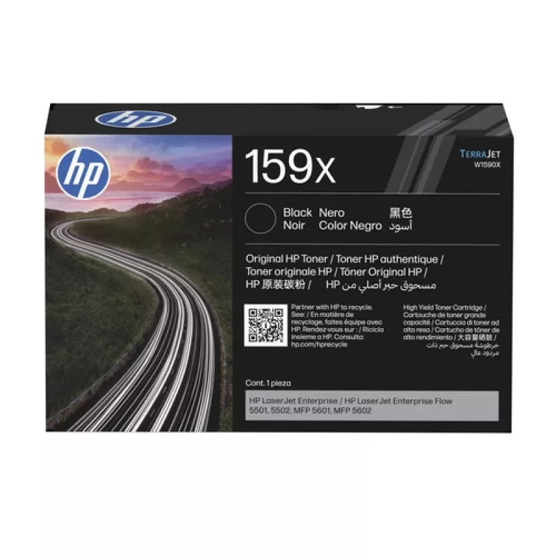 HP 159X suure saagisega must originaal LaserJet toonerikassett