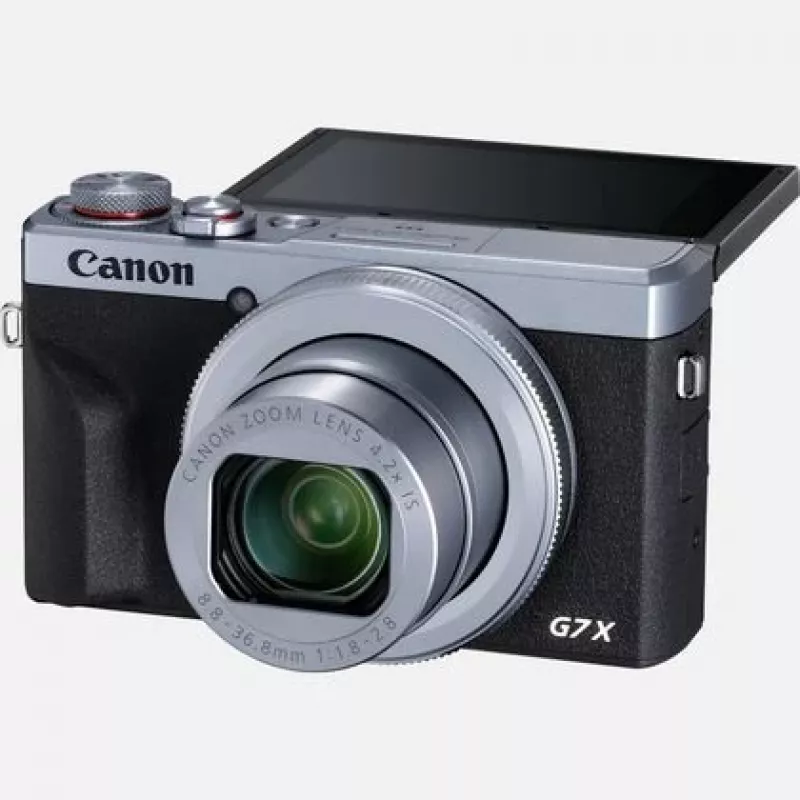 Canon PowerShot G7 X Mark III digikaamera (20.1MP, 4.2x optiline suum, 4K video, Wi-Fi/Bluetooth) - must