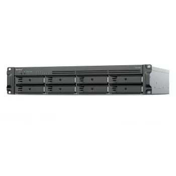 Synology RackStation RS1226RP+ 8 pesaga 2U riiulikinnitusega NAS-server kahekordse redundantse toiteallikaga