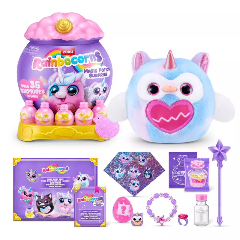 Zuru Rainbocorns Magic Potion Surprise Series 1 Assorteeritud kollektsioneeritav plüüšmänguasi