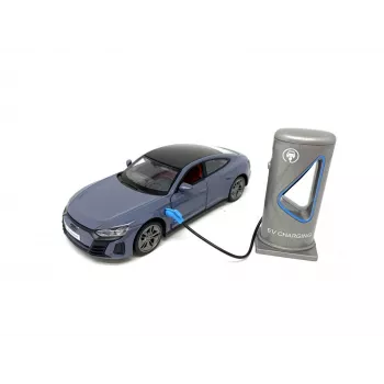 PULIO Auto MSZ 1/36 Audi RS E-Tron GT Heli ja Valgusega Surmvalatud Automudel