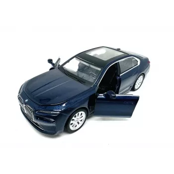 PULIO Auto MSZ 1/32 BMW i7 Heli- ja Valgusefektidega Die-Cast Automudel