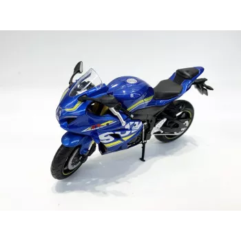 PULIO MSZ 1/12 Suzuki GSX-R1000 Sinine Diecast Mootorratta mudel