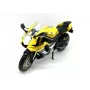 PULIO mootorratas MSZ 1/12 Yamaha YZF-R1 kollane diecast-mudel