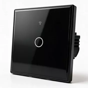 Qoltec Smart Touch valguslüliti 1-kohaline Wi-Fi taimer Tuya valge