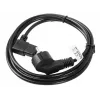 LANBERG CA-C13C-12CC-0030-BK 3m nurk-Schuko to IEC C13 toitejuhe, H05VV-F 3G1.0, VDE, must