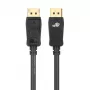 TB DisplayPort-kaabel 3m M/M v2.0 80Gbps 16K HDR