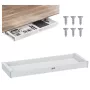 ERGO OFFICE lame lauaalune sahtel ER-302 W valge