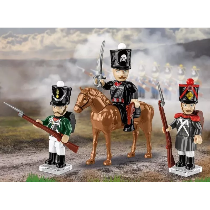 COBI KLOCKI Napoleoni ajastu sõdurite ehitusklotside minifiguurid