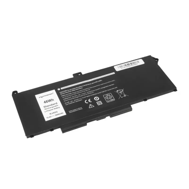 MITSU Battery RJ40G Dell Latitude 5520 5420 Precision 3560 jaoks - 3000 mAh (46 Wh)
