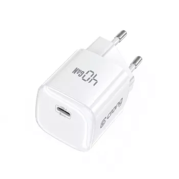 CRONG NEO GaN 40W USB-C PD 3.2 seinadapter AVS-ga - valge