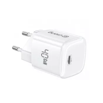 CRONG NEO GaN 40W USB-C PD 3.2 seinadapter AVS-ga - valge