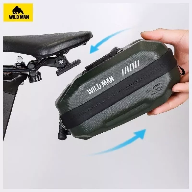 WILDMAN GD700 jalgratta sadulakott roheline