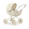 MILLY MALLY Nukumängukäru Dori NATURE - Looduslik puit, klassikaline Skandinaavia disain, nukkudele kuni 45 cm, vanusele 12m+