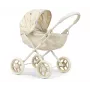 MILLY MALLY Nukumängukäru Dori NATURE - Looduslik puit, klassikaline Skandinaavia disain, nukkudele kuni 45 cm, vanusele 12m+