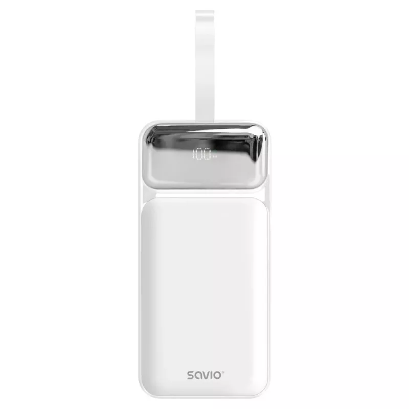 Savio BA-15 Power Bank 50000 mAh Valge