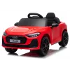 LEAN CARS Audi A5L HL788 Punane 12V Elektriline Sõiduauto Lastele Kaugjuhtimispuldiga, EVA Rattad, LED Tuled, Muusikapaneel, Turvavöö, Ökonahk Iste, Vanusele 3-6